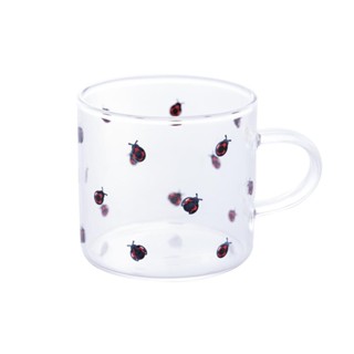 Caneca Lyor Ladybug de Vidro Borossilicato