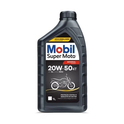 Óleo Mobil 20W50 para Motocicletas