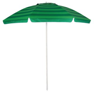 Guarda-Sol Grande 2,40m Alumínio c/ Silver Coating Verde Mor