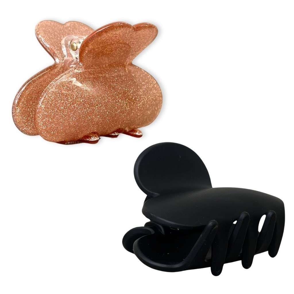 Presilha Piranha De Cabelo Plástico Lanossi Opções em Oferta na Shopee