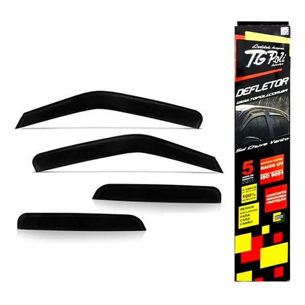 Calha De Chuva Novo Onix Hatch 2020 Tg Poli Modelo Inteiriço em Oferta na Shopee