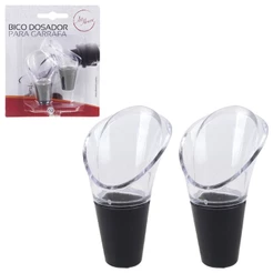 Bico Dosador Aerador Decantador Instantâneo para Vinho Bebidas Universal Portátil