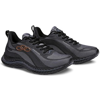 Tênis Olympikus Apolis Feminino - Preto e Chumbo em Oferta na Shopee
