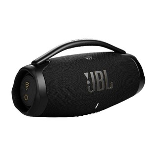 Caixa de Som Wifi, Bluetooth com Power Bank, JBL Boombox 3, 24h de bateria Preto