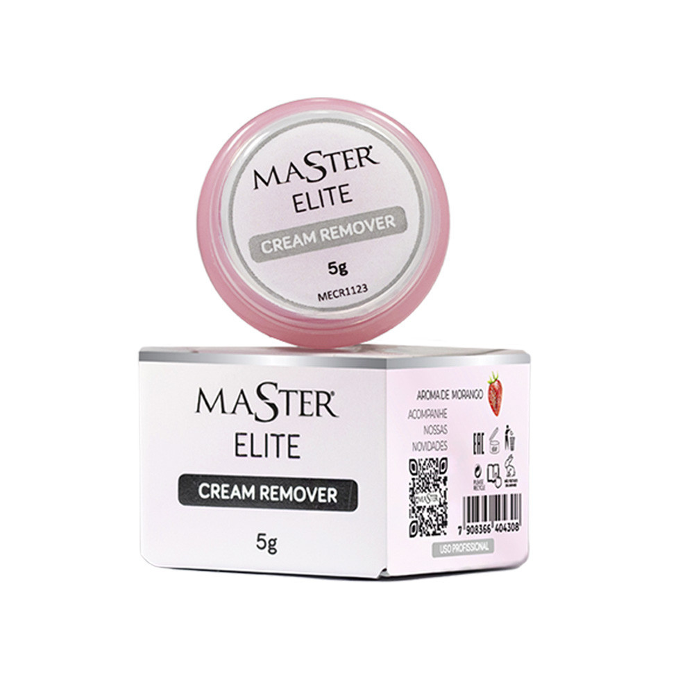 Master Elite Cream Remover - Removedor em creme Extensão de Cílios 5G