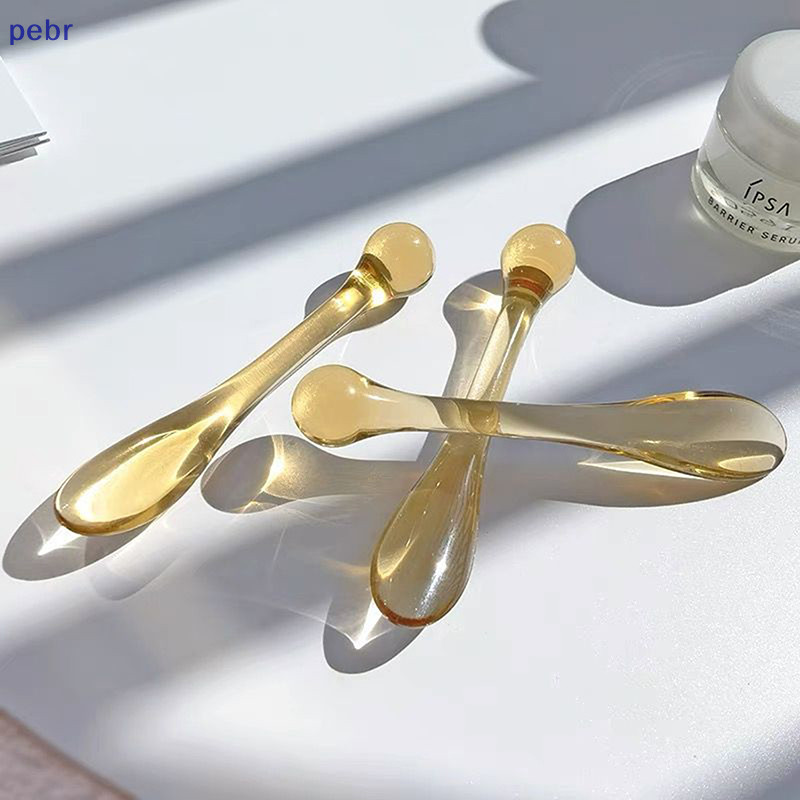 [pebr] 5Pcs Espátulas Cosméticas Plásticas Scoop Eye Cream Aplicador De Creme Anti-Rugas Massajador De Olhos Colher De Máscara Para Cuidados Com A Pele [feng] em Oferta na Shopee