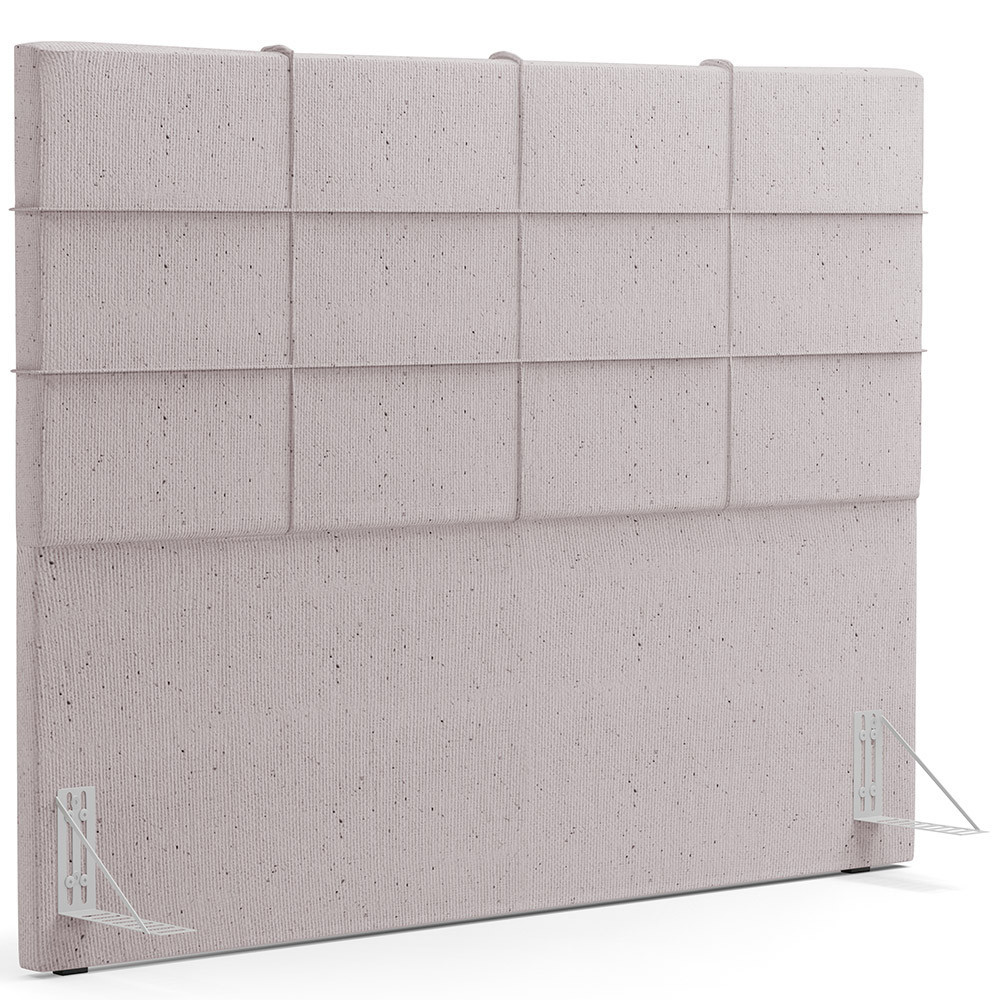 Cabeceira Cama Box Casal King 195 cm Roma W01 Linho Bege - Lyam