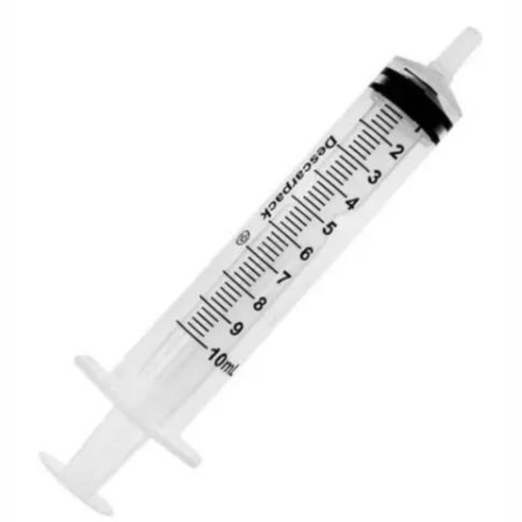 Seringas 10ml Descartável Slip Sem Agulha Descarpack - 100 unidades em Oferta na Shopee