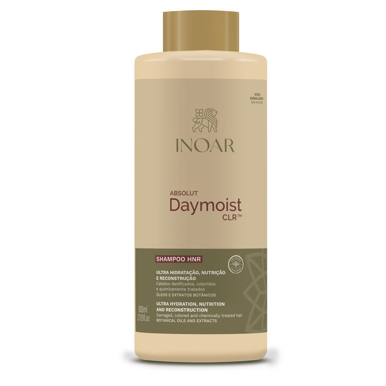 Inoar Absolut Daymoist Shampoo 800ml - Beauty