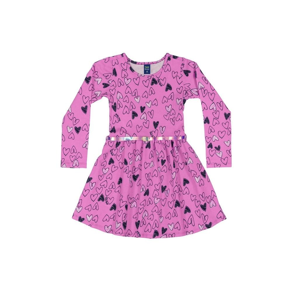 Vestido Estampado Infantil Bee Loop em Oferta na Shopee