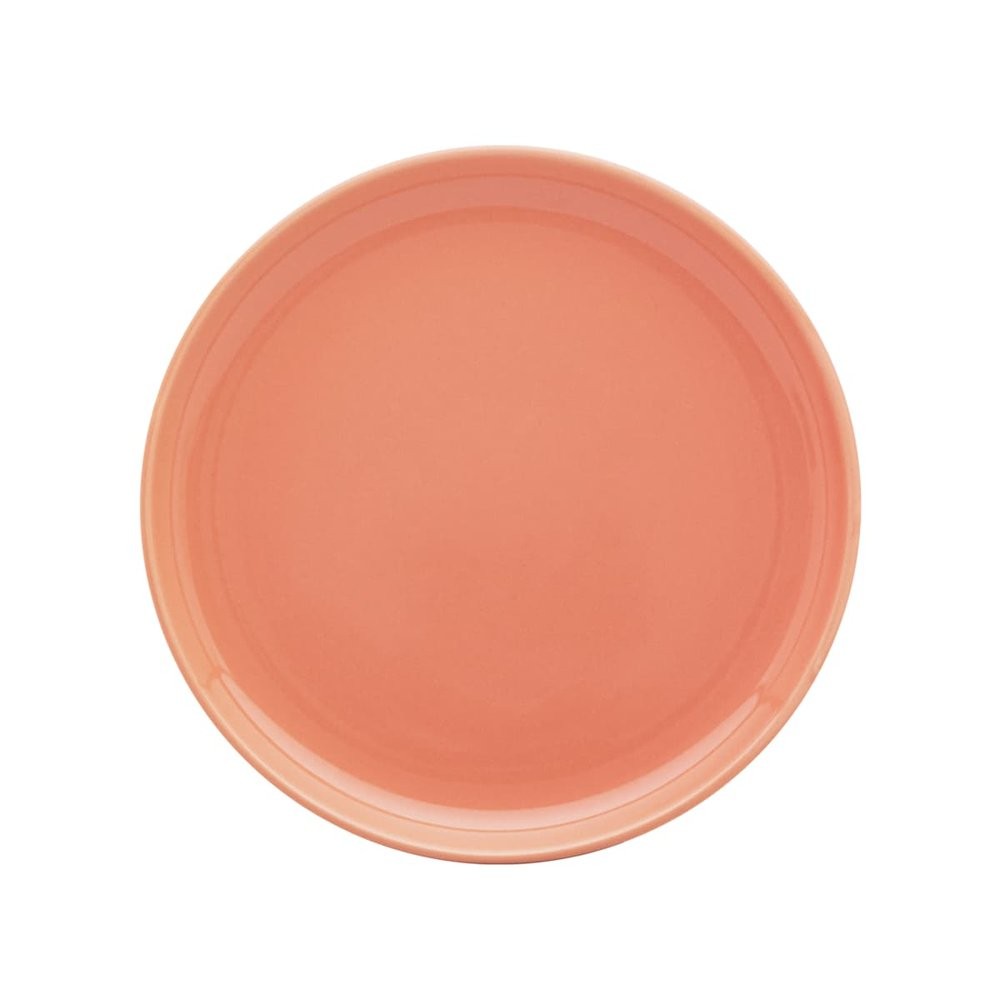 Conjunto de Pratos de Sobremesa Com 06 Peças 20cm Flat Apricot Oxford
