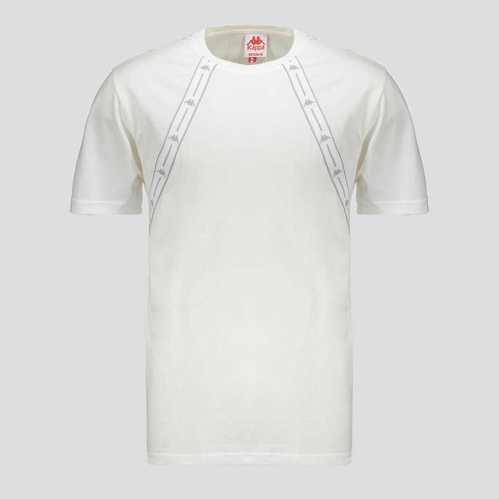 Camiseta Kappa JPN Gund Branca em Oferta na Shopee