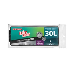 Bettanin - Esfrebom Sacos Para Lixo Preto 30L