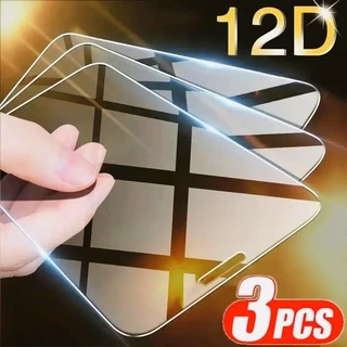 1-3 peças 9H HD película Vidro Temperado pelicula Para iPhone 18 17 11 12 13 14 15 16 Pro Max 7 8 Pl