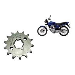 PINHAO HONDA E YAMAHA TODAY TITAN 99 YBR FACTOR 125 ATE 2016 14 DENTES