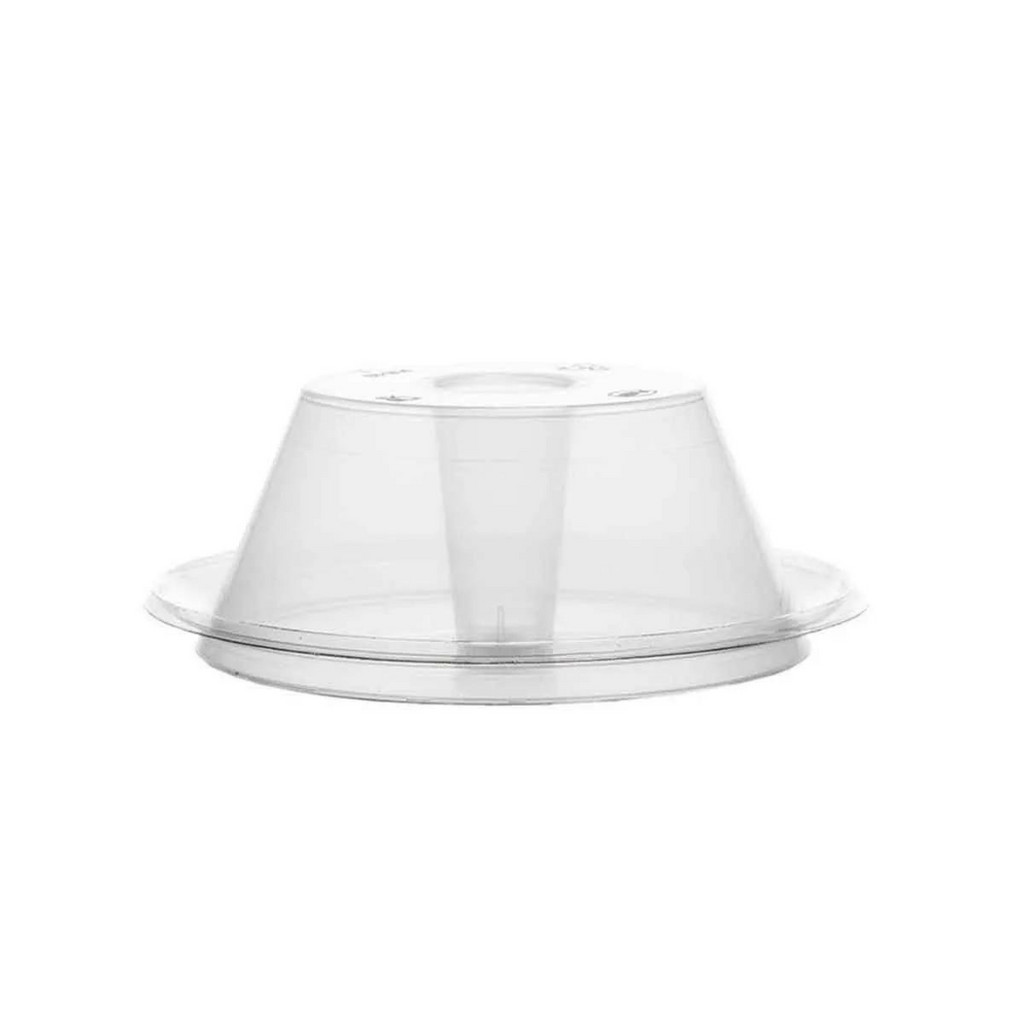 Forma Mini Pudim com tampa Forneável e freezer 150ml - 50un