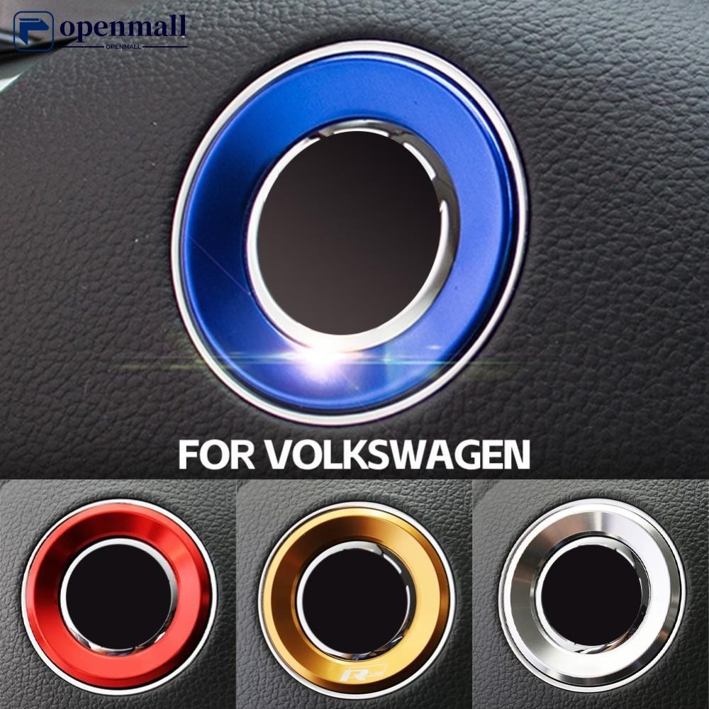 Carro HOME Interior Volante Emblema Decorativo Anel De Estilo Para Volkswagen VW Golf 4 5 Polo Jetta Mk6 Capas De Acessórios E4Z8