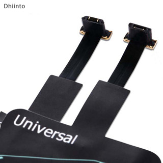 [Suporte Micro USB Tipo C Qi Adaptador De Carregador Sem Fio De Indução De Bobina De Receptor Em