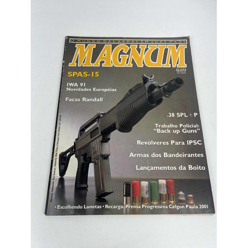 Revista Magnum Antiga Ano 4 Edição N.24cod. A482