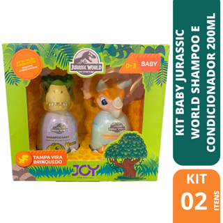 Kit Baby Jurassic World Shampoo + Condicionador 200ml Joy Play