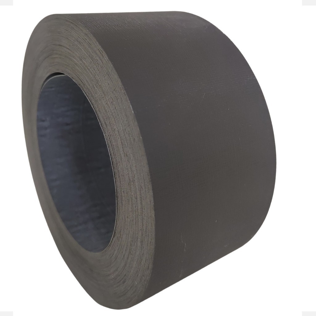Fita De Pvc Mdf Madeirado Cinza Grafite Trama Duratex 64mm X 10m Moveis Cinza Escuro