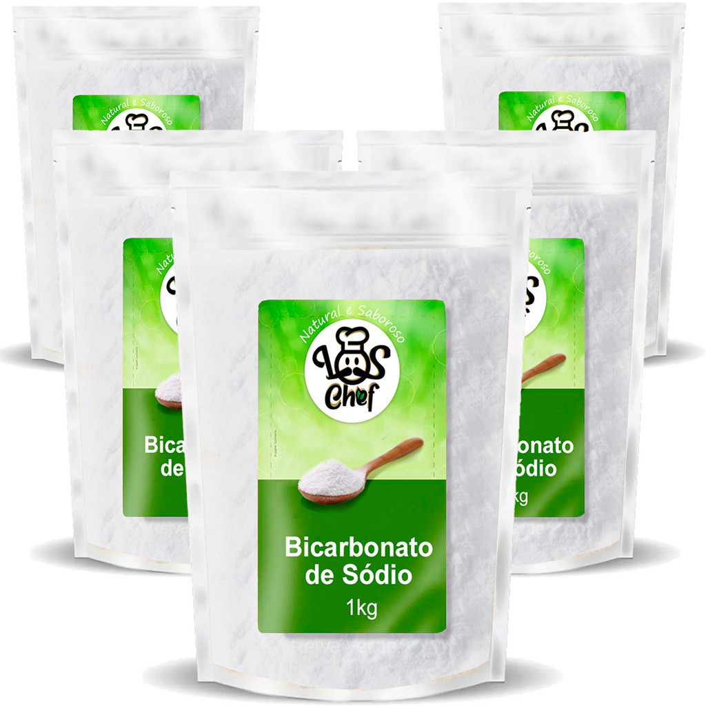 Bicarbonato De Sódio 5kg 2kg e 1kg Extra Fino Alimentício e Limpeza em Oferta na Shopee
