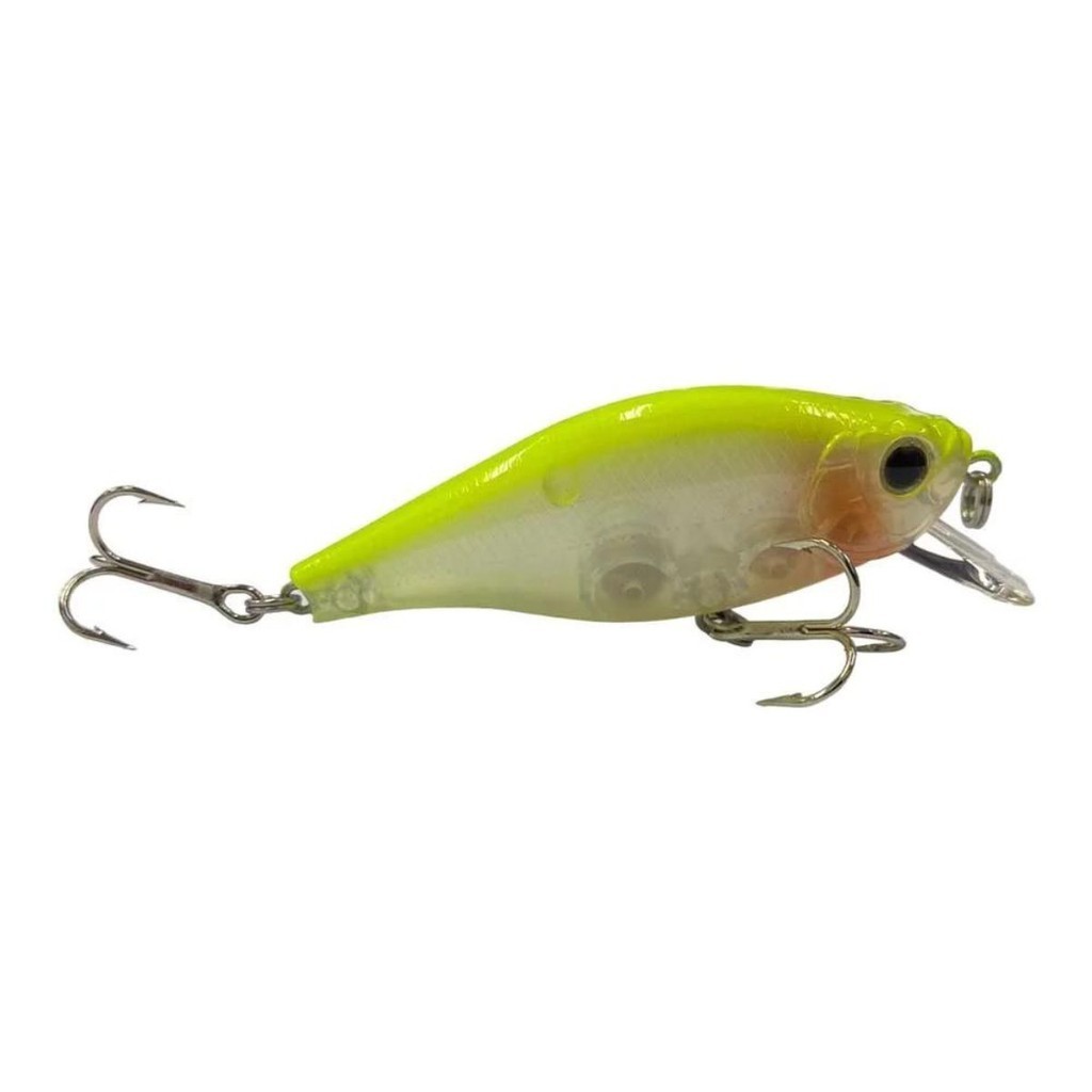 Isca Artificial Para Pescaria Meia Água Peixes Robalos E Tucunarés TIEMCO FLAT PEPPER 60F 7G 272