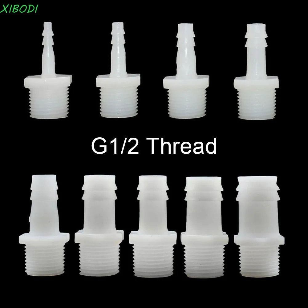 XIBODI 1/10 Peças Acoplador De Tubo , Sistema De Irrigação Por Gotejamento , Conector De Mangueira , Plástico