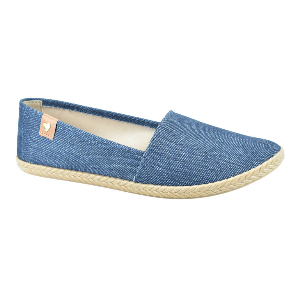 Sapatilha Moleca Tecido Denim Fresh Marinho Feminino Conforto em Oferta na Shopee