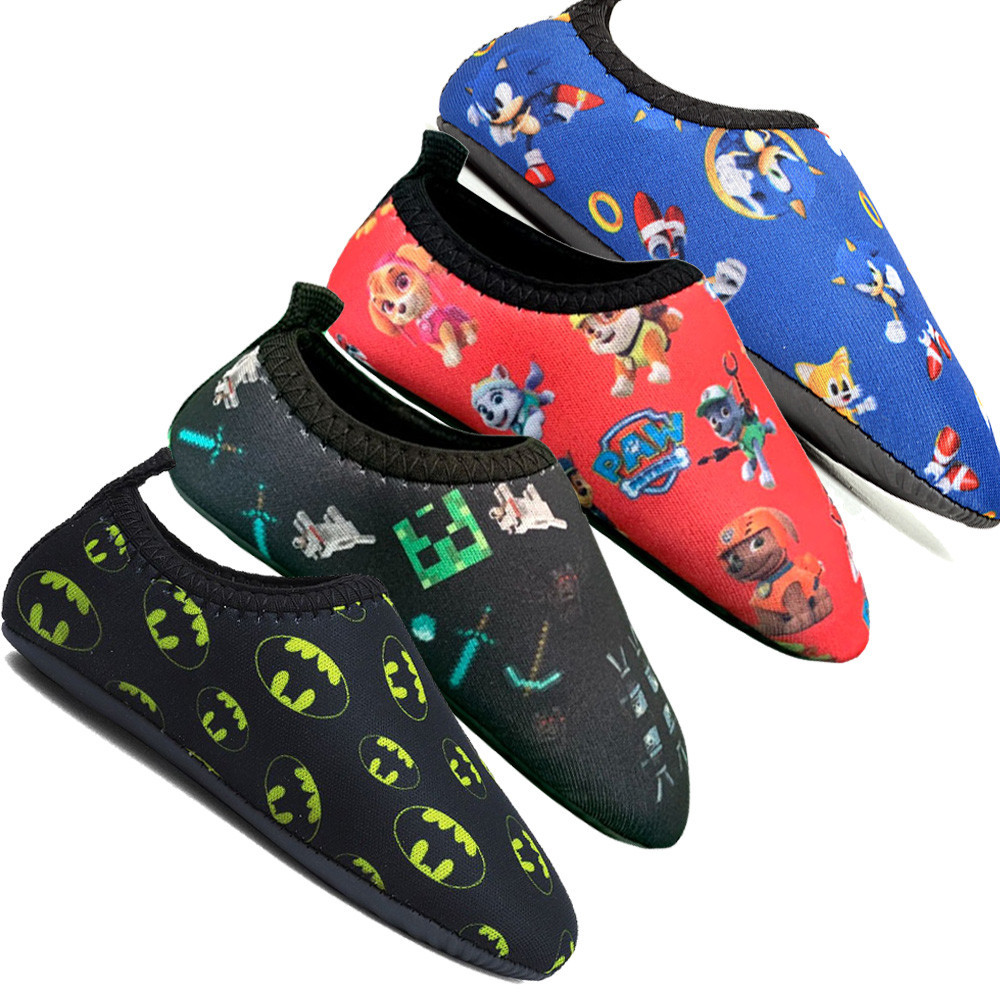 Sapatilha Infantil para Praia e Piscina Neoprene Antiderrapante Menino Menina