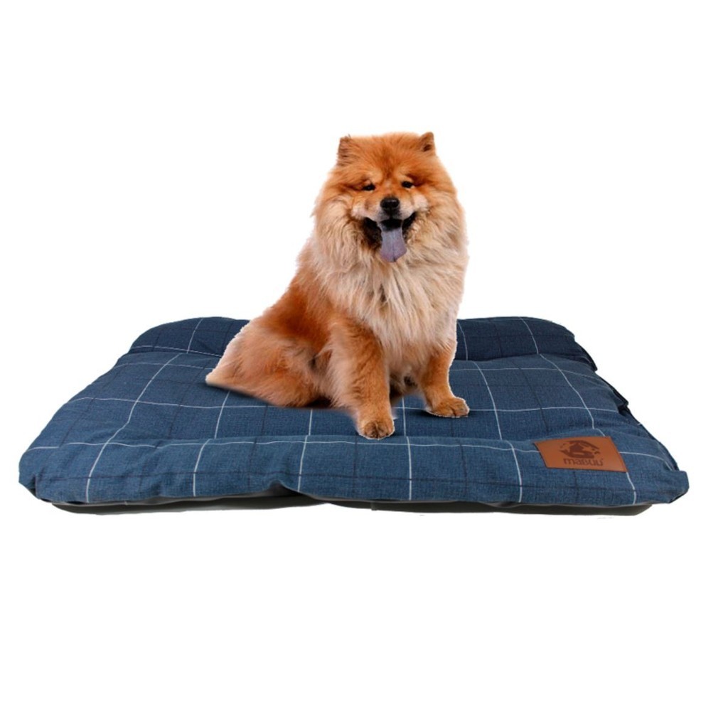 Caminha de Cachorro Cama Pet Com Ziper Mabuu Azul Para Filhotes