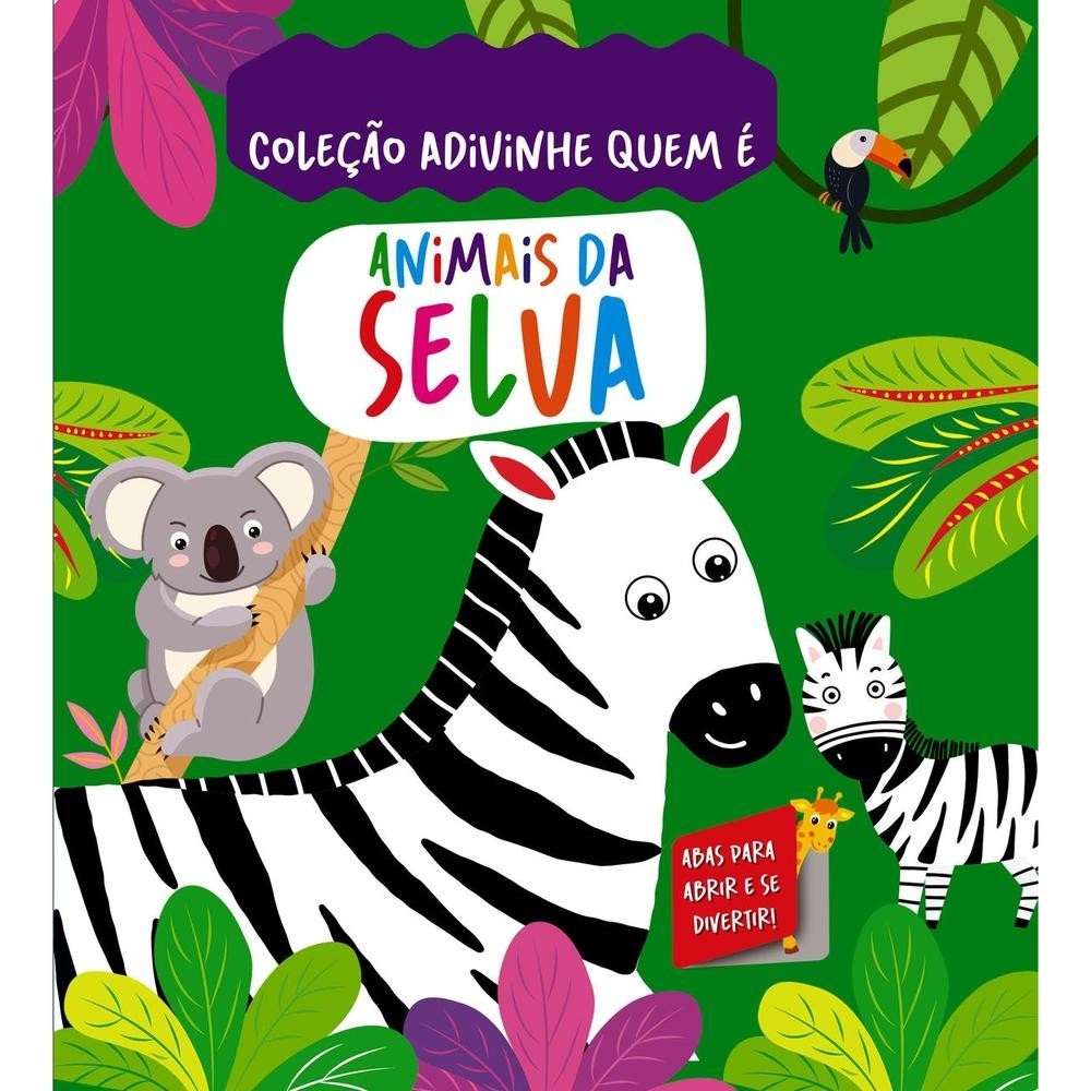 Coleção Adivinhe quem é? | Animais da Selva em Oferta na Shopee