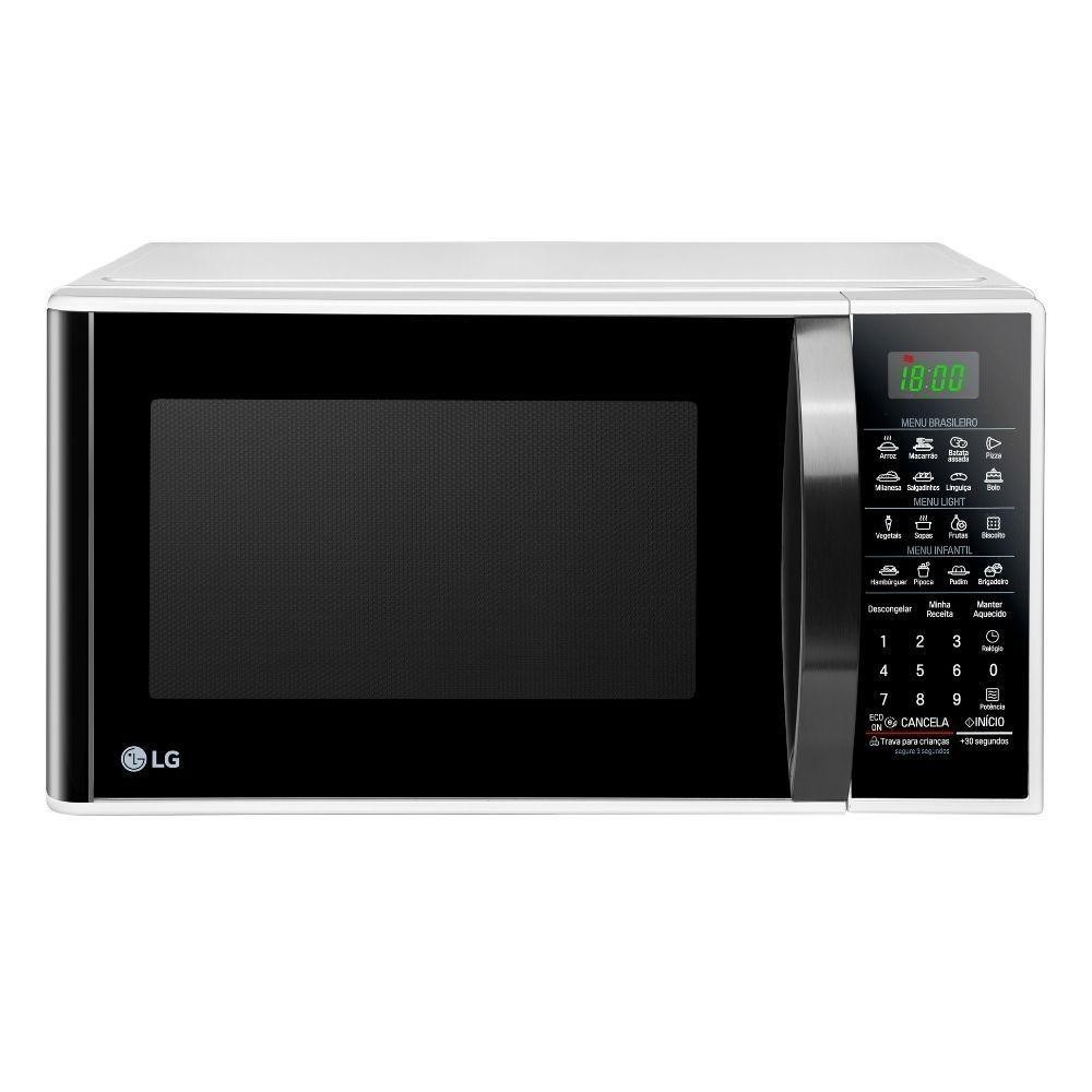 Micro-ondas LG 30L MS3091BC com Função Eco On Branco