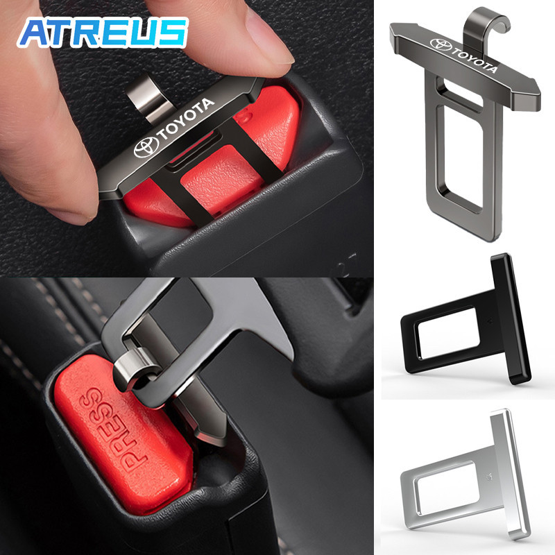 1/2Pçs Para Toyota Extensor Fivela De Cinto De Segurança De Carro Assento Fivela Cinto De Segurança Carro Para Toyota Corolla Cr