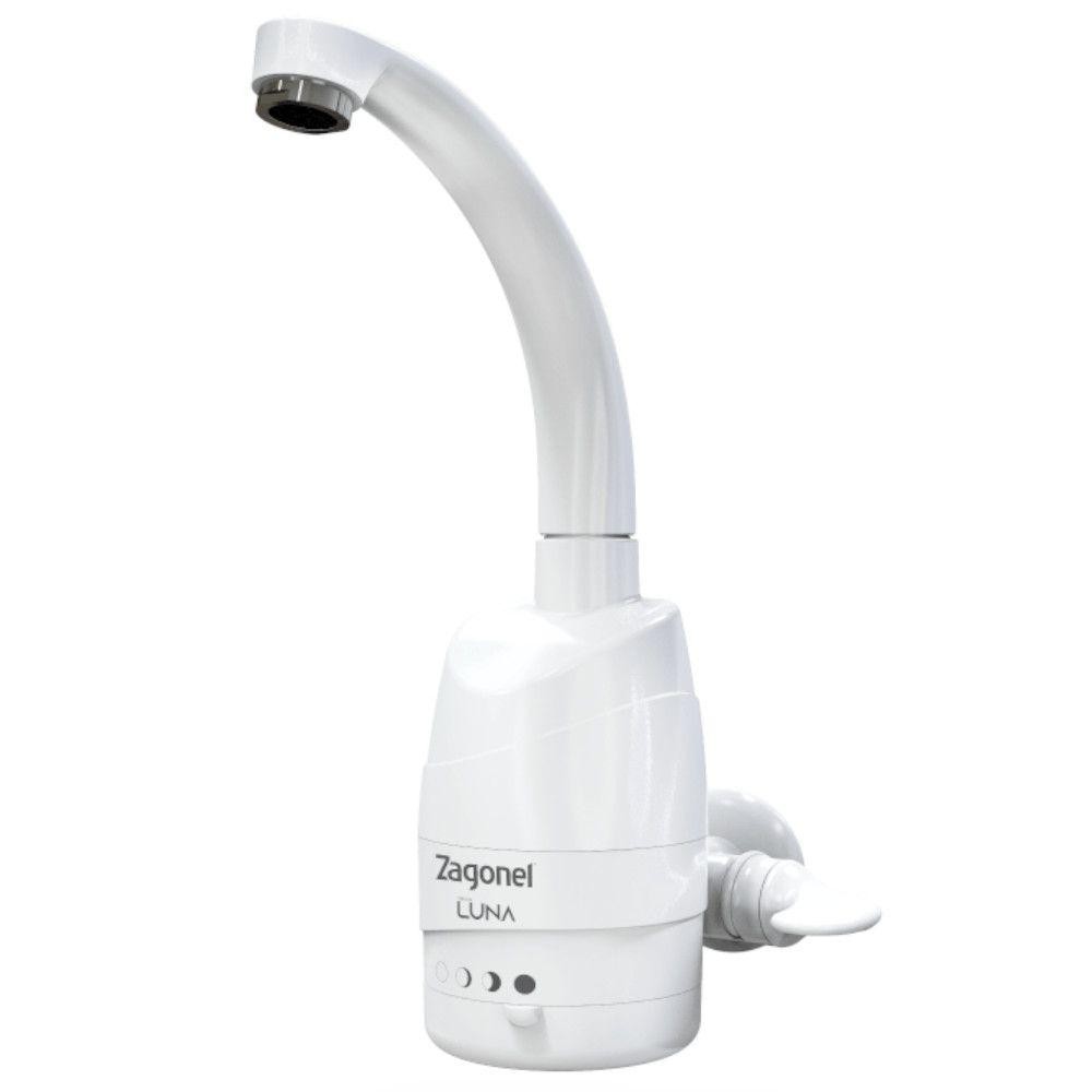 Torneira Elétrica Zagonel Luna 5500W De Parede 4 Temperaturas - Home & Living