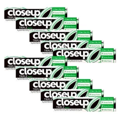 Kit 10 Creme Dental Close Up Triple Menta 70g