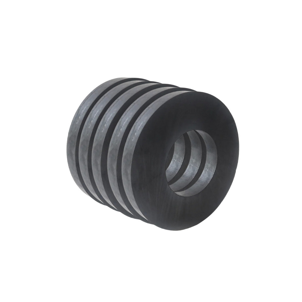 Kit 5 Anel Ferrite 115 X 45 X 15mm Multiuso Alto Falante Amplificador Driver Corneta Receiver Alltech
