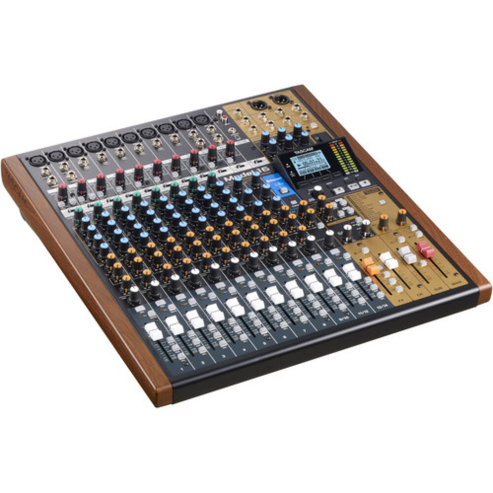 MESA DE SOM TASCAM MODELO 16 GRAVADOR E INTERFACE DE ÁUDIO