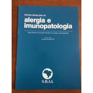 Revista Brasileira de Alergia e Imunopatologia Vol 17 Nº 6 Nov/dez autor Não Informado