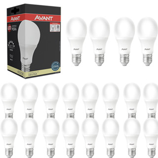 20 Lampadas Pera Led 9w Branco Frio Quente Neutra 2700 4000 6500k Avant em Oferta na Shopee