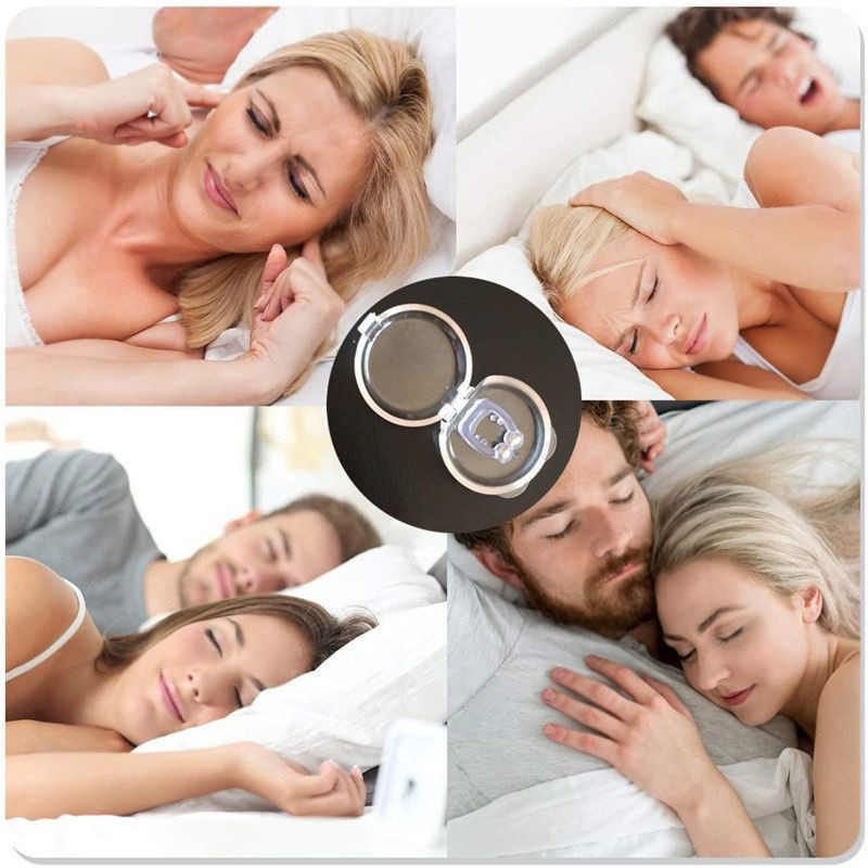 Aparelho  Silicone magnético Anti Ronco Clipe Nasal Magnético ORIGINAL Melhora Seu Sono Durma Melhor mini silicone