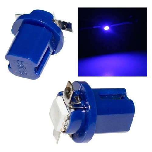 Lampada Led T5 Azul Computador De Bordo Peugeot 206