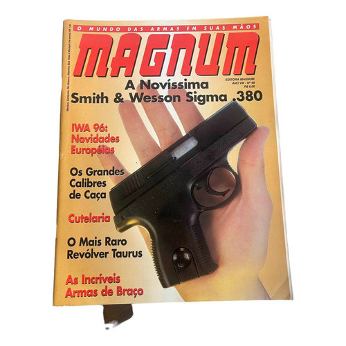 Revista Magnum Antiga Ano 8 Edição N.48 Cod. A438