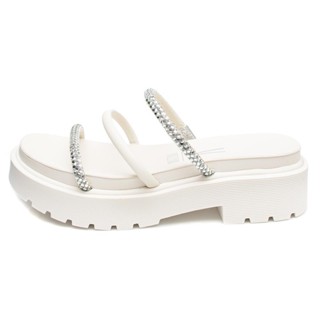 Sandália Papete Vizzano Flatform Branco