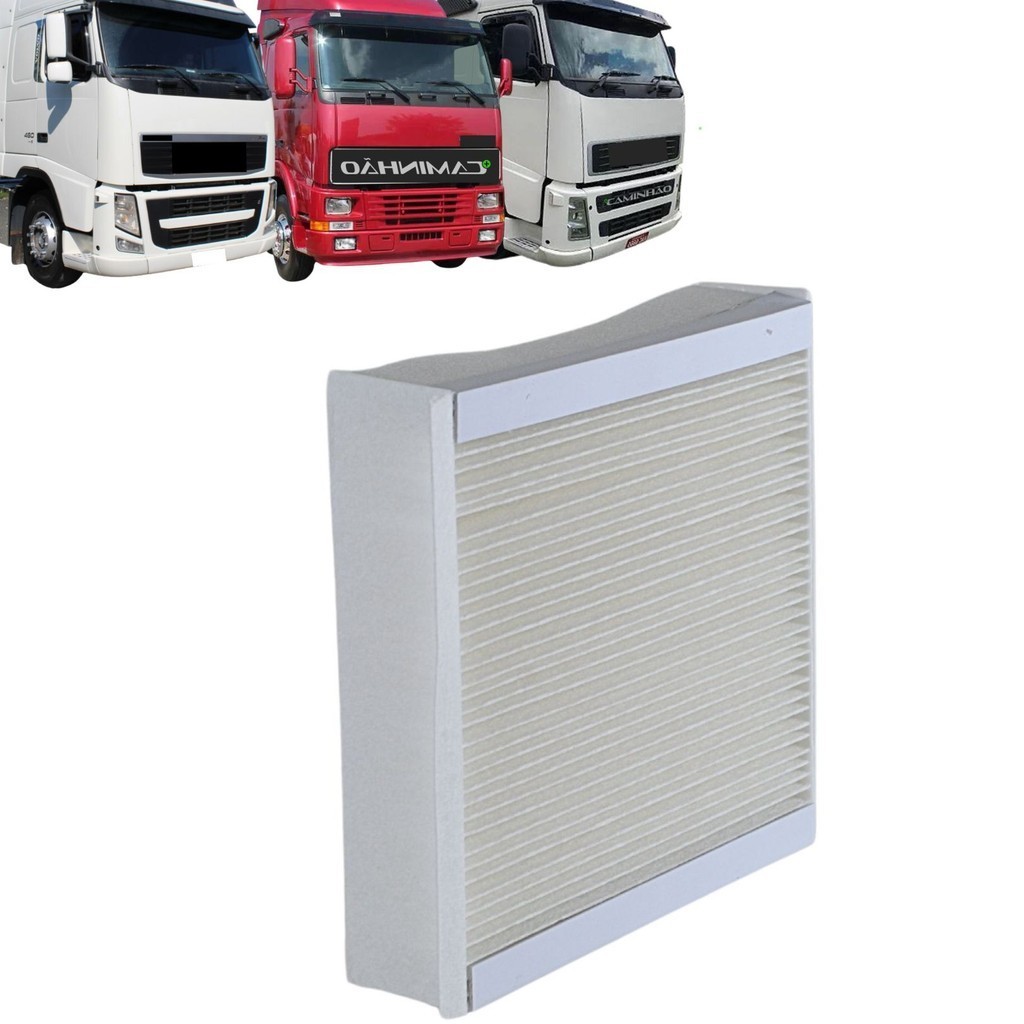 Filtro de Ar Cabine para Volvo FH 1994 a 2015 (21758906 / 8143691) em Oferta na Shopee