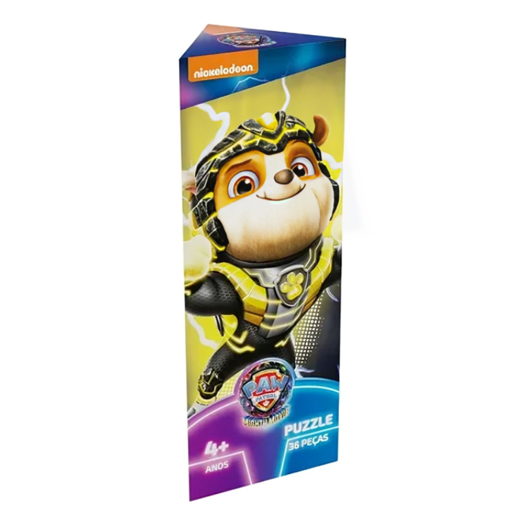 Quebra-cabeça Patrulha Canina 36 Peças  Rubble - 4547 - Grow em Oferta na Shopee