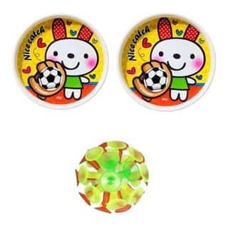Kit Bola Bateu Colou Com Bola Ventosa Gruda Bola Cola Bola