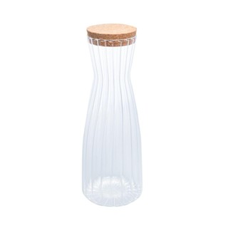 Garrafa de Vidro Borissilicato Lyor com Tampa de Rolha 1,6L em Oferta na Shopee