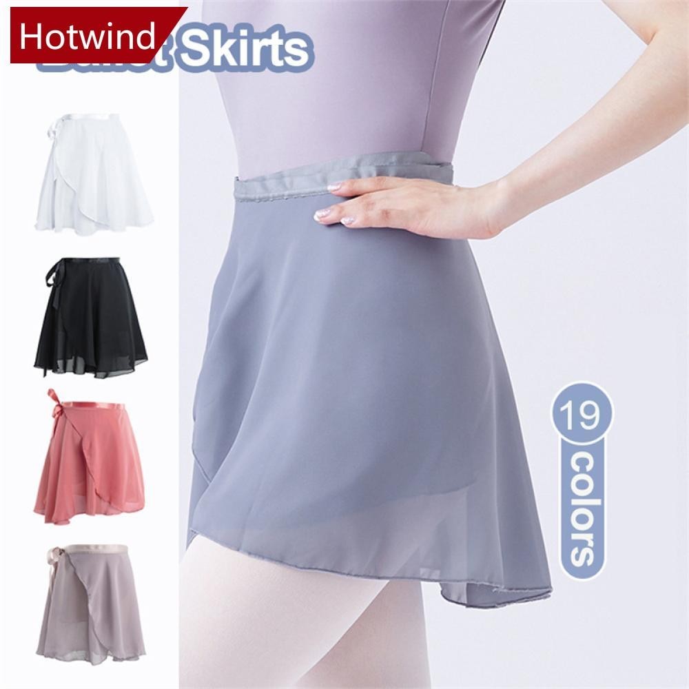 HOTWIND Ballet Saia Amarrada Dança Tutu Bailarina Fantasias De Ginástica H2P9 em Oferta na Shopee