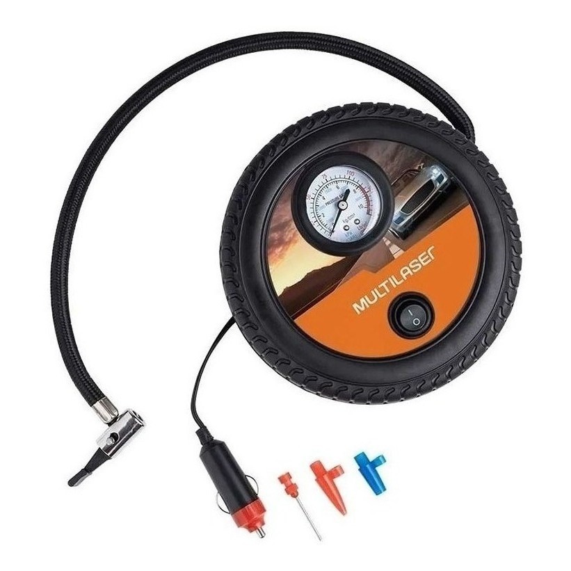 Ar Compresor Portátil Inflável Manometro 12v150psi Mini Moto - Spare Parts and Accessories for Vehicles